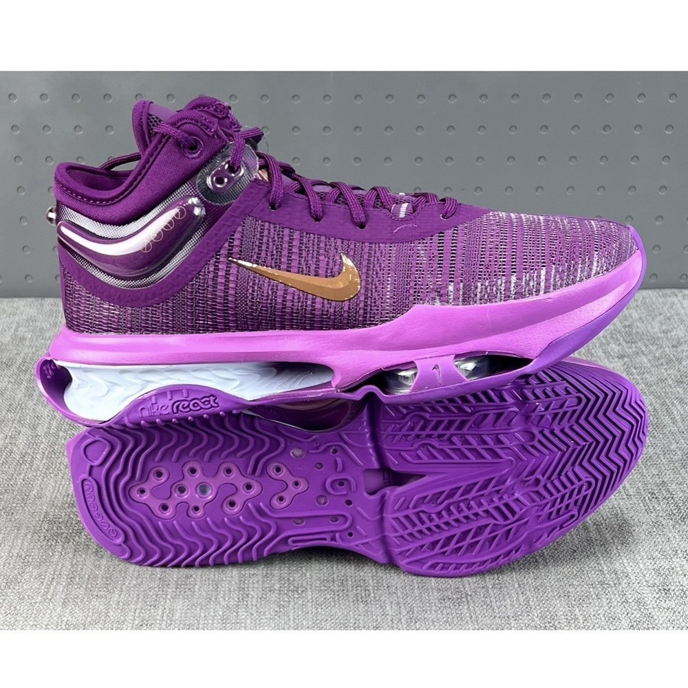 Nike Air Zoom GT Jump 2 Basketball Mens Size 10 Viotech Purple DJ9431-501